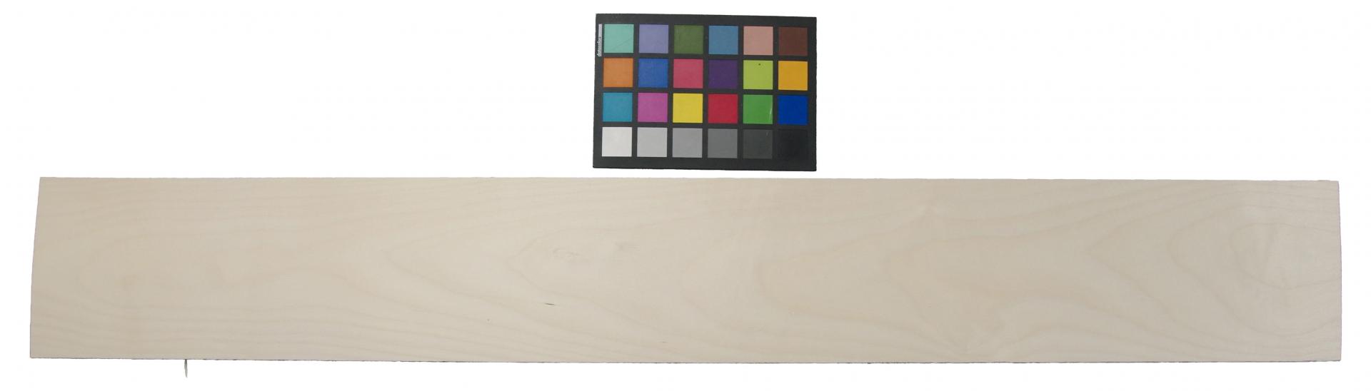 Sycamore, - veneer (1,4mm) - 1,59m² (9pcs. x 114cm x 15,5cm)