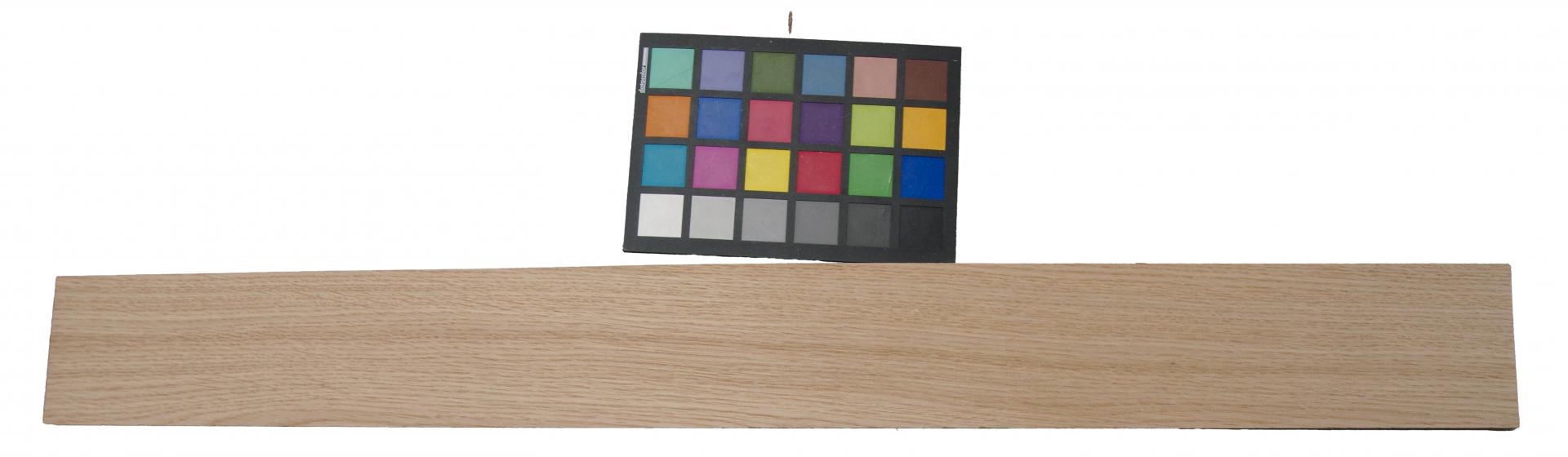 Eiche, europäische -Furnier (0,9mm) - 1,17m² (16Stk. x 86cm x 8,5cm)