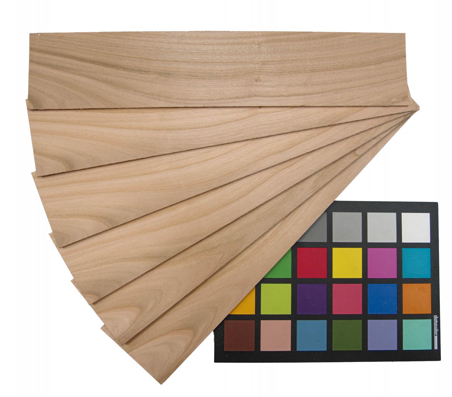 Kirschbaum, europäischer -Furnier (2,4mm) - 0,12m² (6Stk. x 32cm x 6,5cm)
