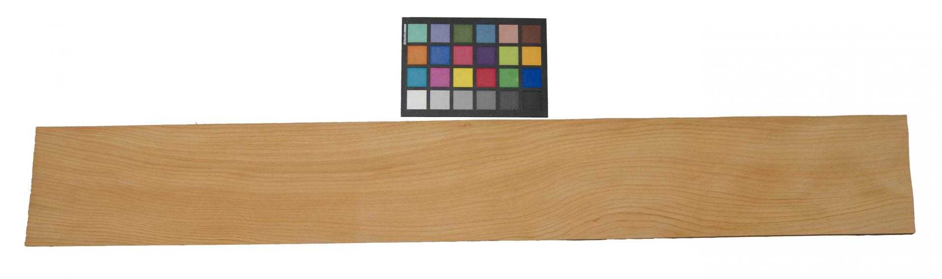 Cedar, - veneer (0,6mm) - 0,76m² (4pcs. x 118cm x 16cm)