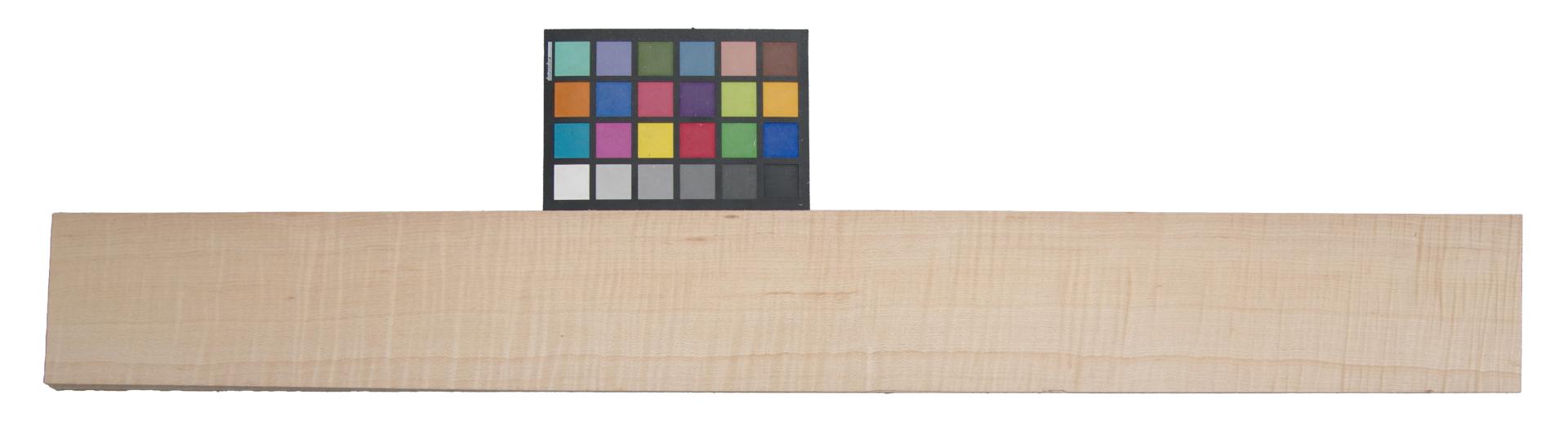 Ahorn Riegel, amerikanischer (Hard Maple) -Furnier (0,6mm) - 3,3m² (24Stk. x 110cm x 12,5cm)