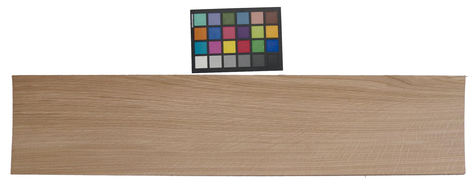 Eiche, europäische -Furnier (2,4mm) - 1,23m² (6Stk. x 98cm x 21cm)