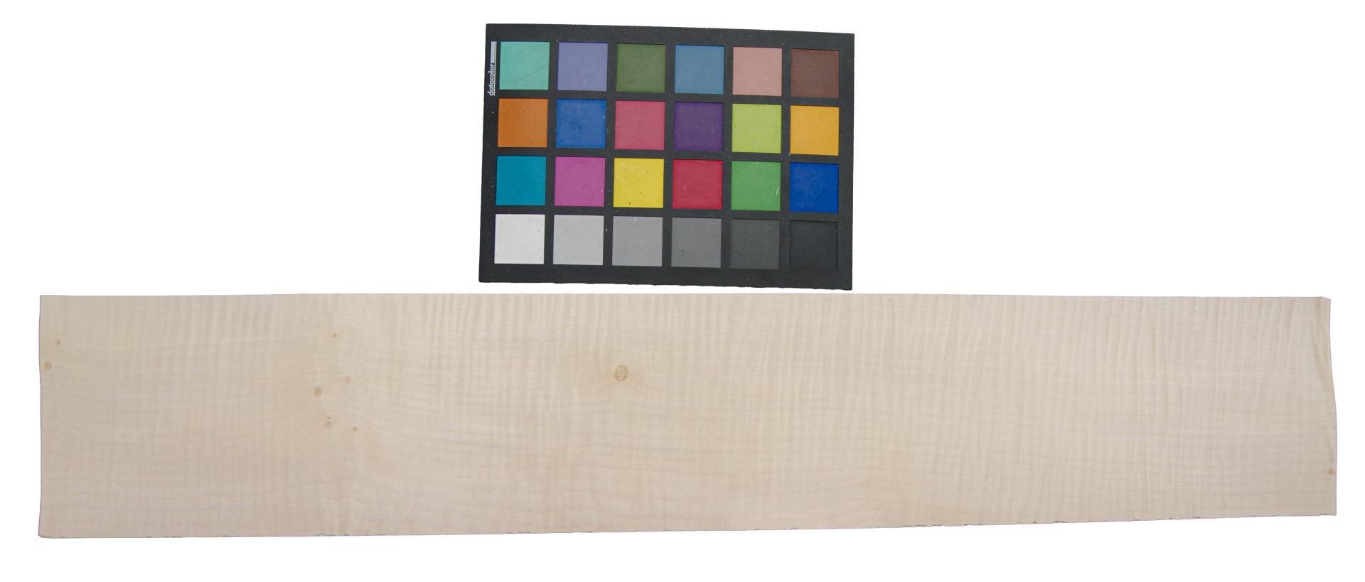 Ahorn, Riegel, europäischer -Furnier (0,6mm) - 1,09m² (14Stk. x 68cm x 11,5cm)