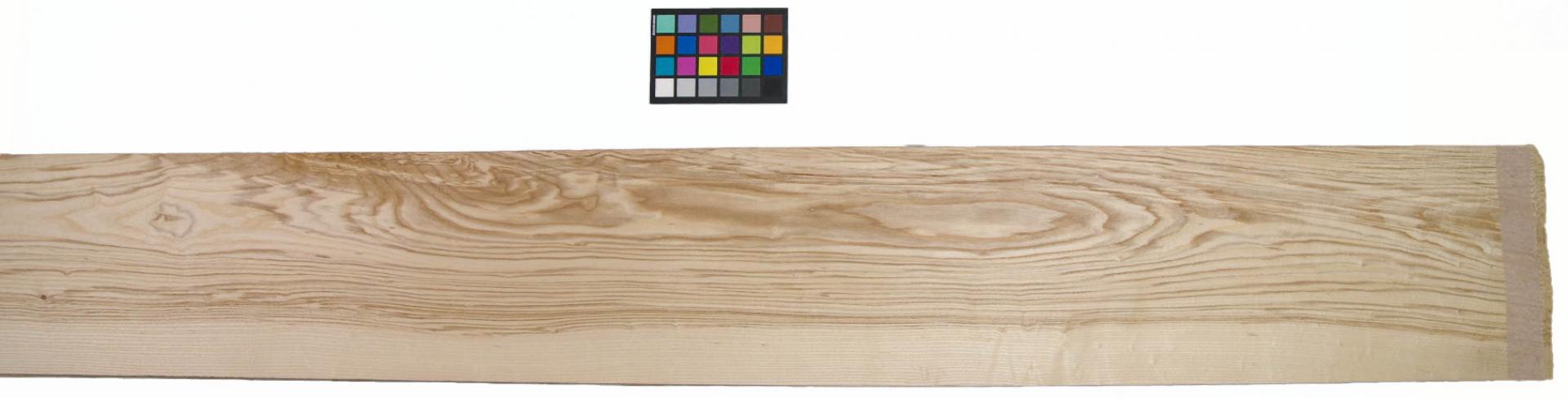 Olive Ash, veneer with Colour reference card