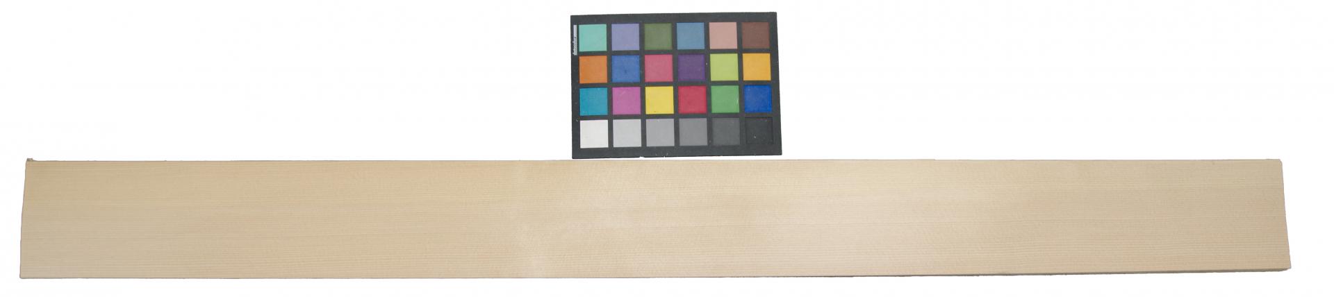 Spruce, - veneer (0,6mm) - 2,97m² (24pcs. x 118cm x 10,5cm)