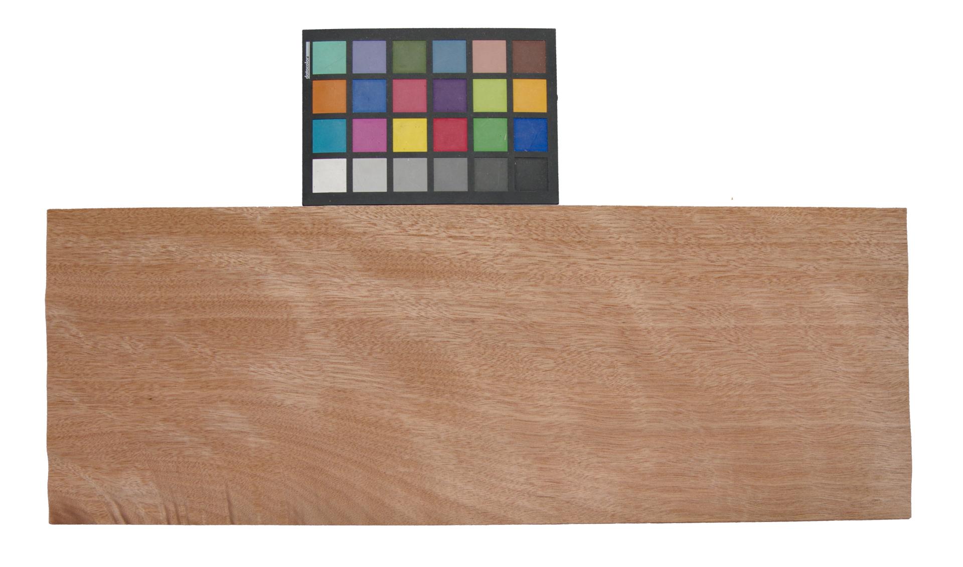 Gabon mahogany, okoumé, - veneer (0,6mm) - 1,58m² (10pcs. x 66cm x 24cm)