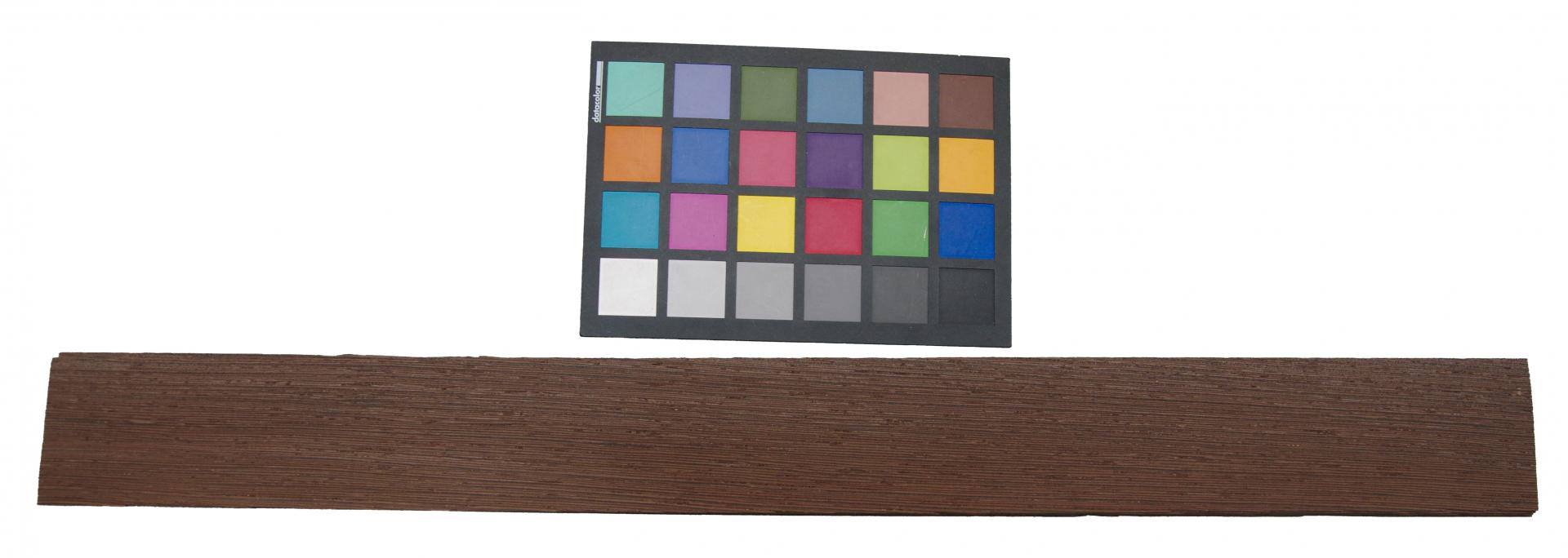 Wenge -Furnier (0,6mm) - 0,53m² (12Stk. x 68cm x 6,5cm)