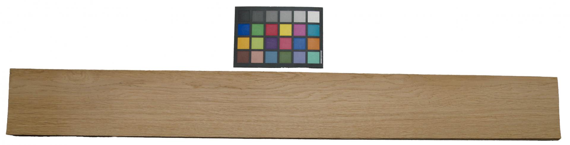 European Oak, - veneer (0,6mm) - 3,53m² (22pcs. x 119cm x 13,5cm)