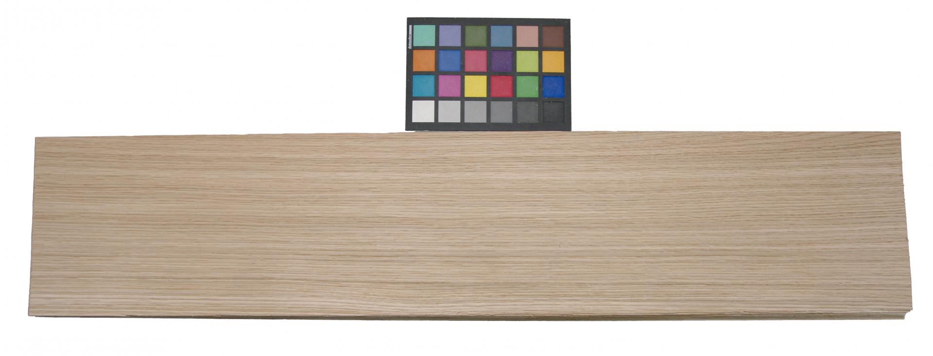 Eiche, europäische -Furnier (0,9mm) - 3,21m² (15Stk. x 102cm x 21cm)