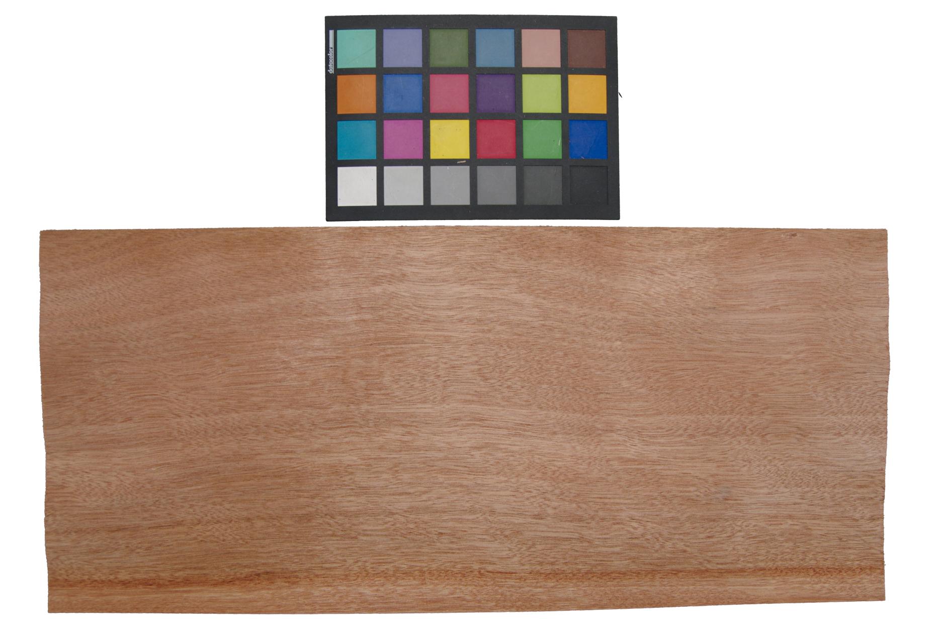 Gabun-Mahagoni, Okoumé -Furnier (0,6mm) - 1,4m² (10Stk. x 56cm x 25cm)