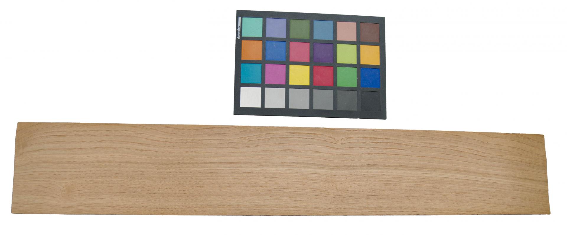 Chestnut, - veneer (0,6mm) - 0,67m² (10pcs. x 67cm x 10cm)