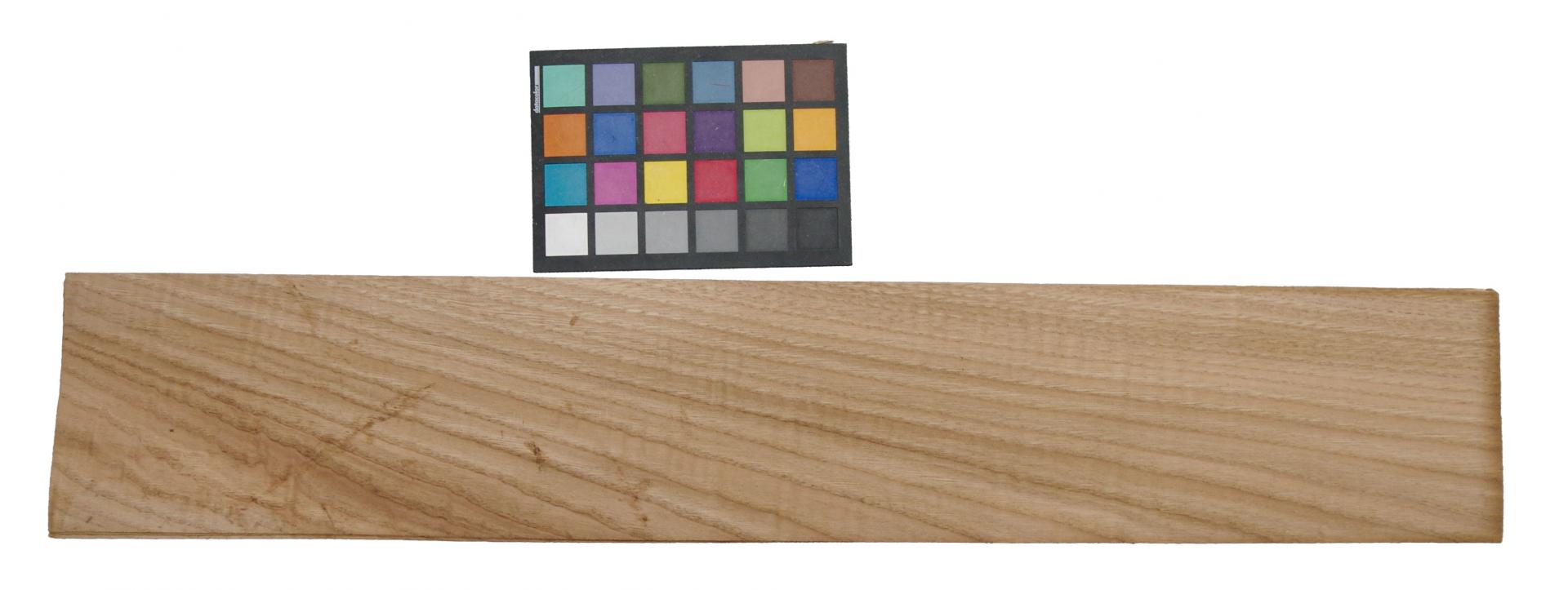 Chestnut, - veneer (0,6mm) - 2,64m² (20pcs. x 88cm x 15cm)