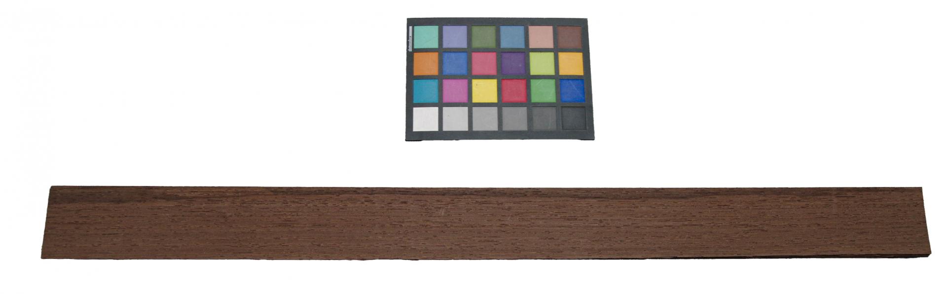 Wenge, - veneer (1,4mm) - 0,75m² (12pcs. x 89cm x 7cm)