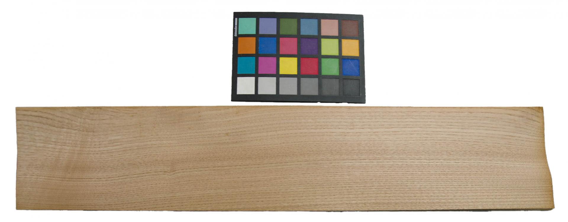 Chestnut, - veneer (0,6mm) - 1,7m² (16pcs. x 76cm x 14cm)