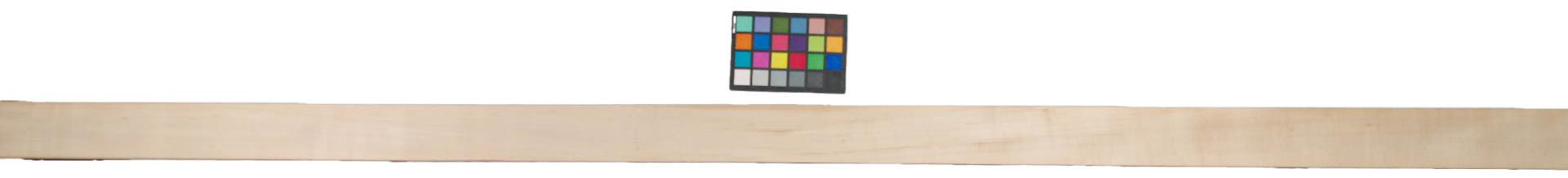 amerikanischer (Hard Maple) Furnier mit Farbreferenz-Karte