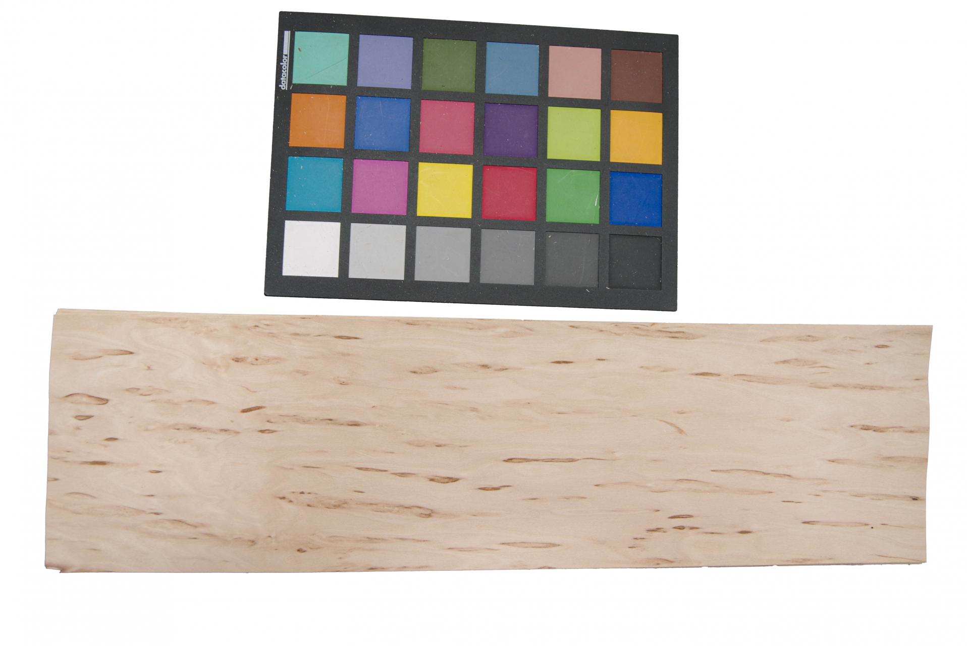 Birke Maser -Furnier (0,6mm) - 0,23m² (5Stk. x 41cm x 11cm)