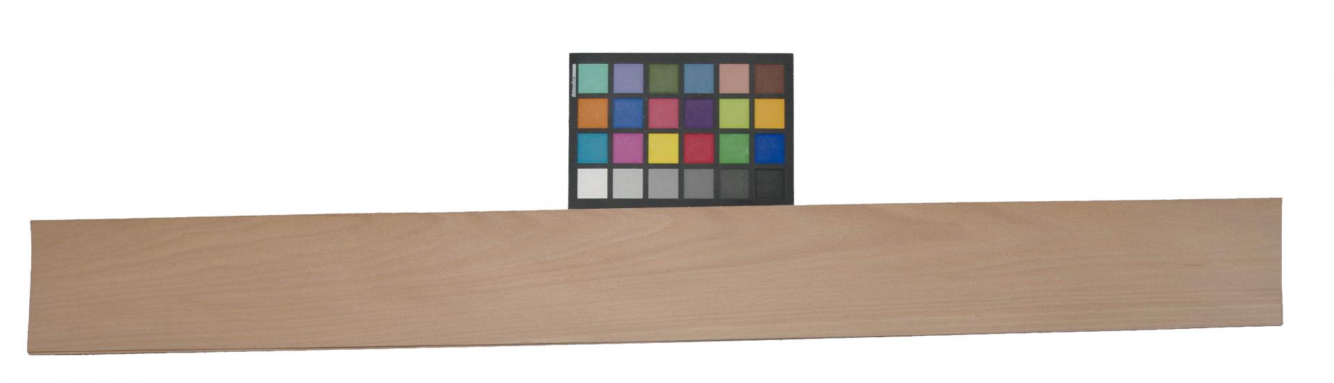 Beech, - veneer (0,6mm) - 1,16m² (23pcs. x 67cm x 7,5cm)
