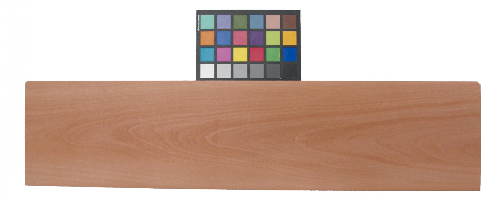 Elsbeere (schweizer Birnbaum) -Furnier (2mm) - 1,33m² (8Stk. x 85cm x 19,5cm)