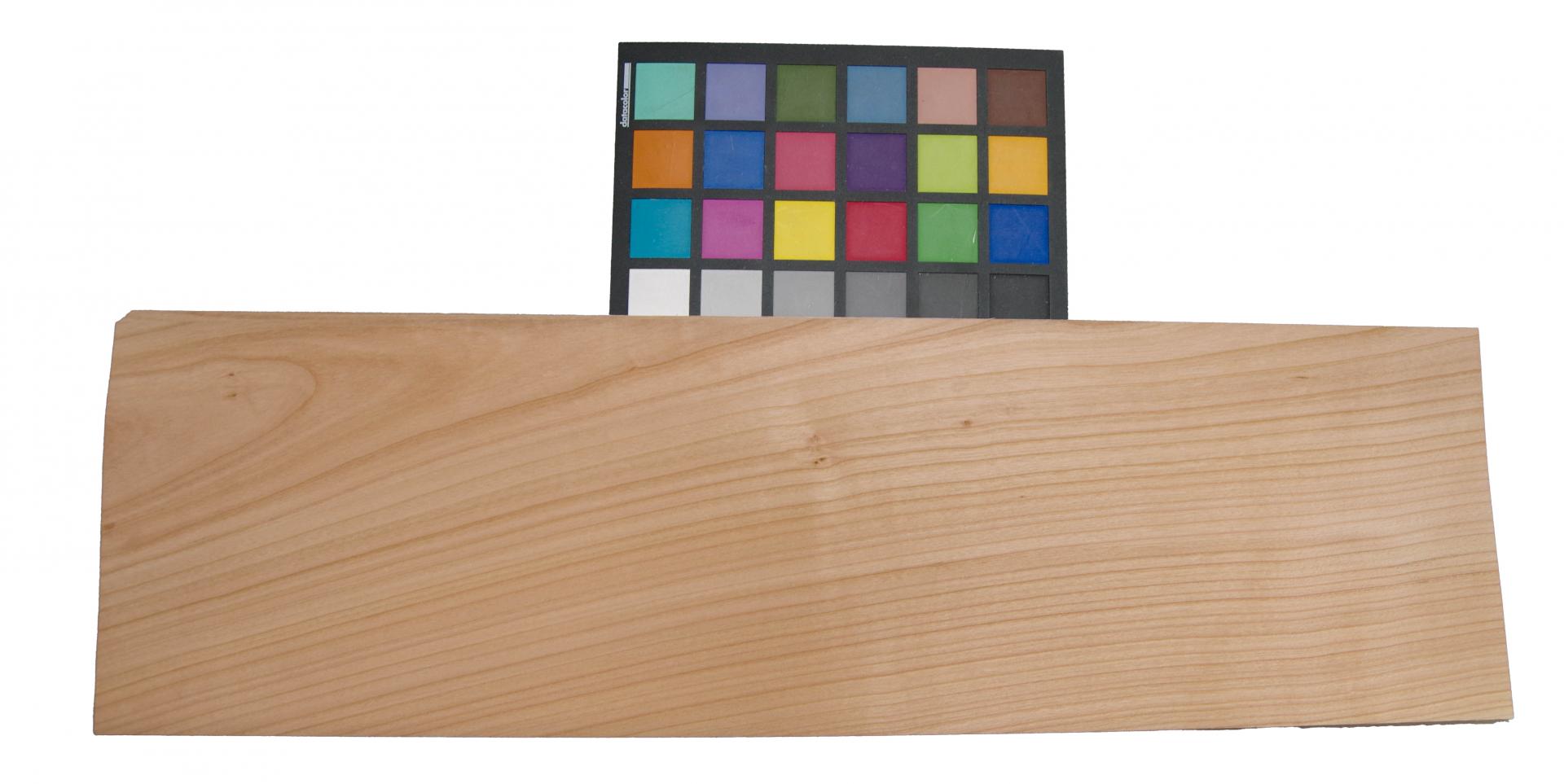European Cherry, - veneer (0,9mm) - 1,24m² (13pcs. x 58cm x 16,5cm)