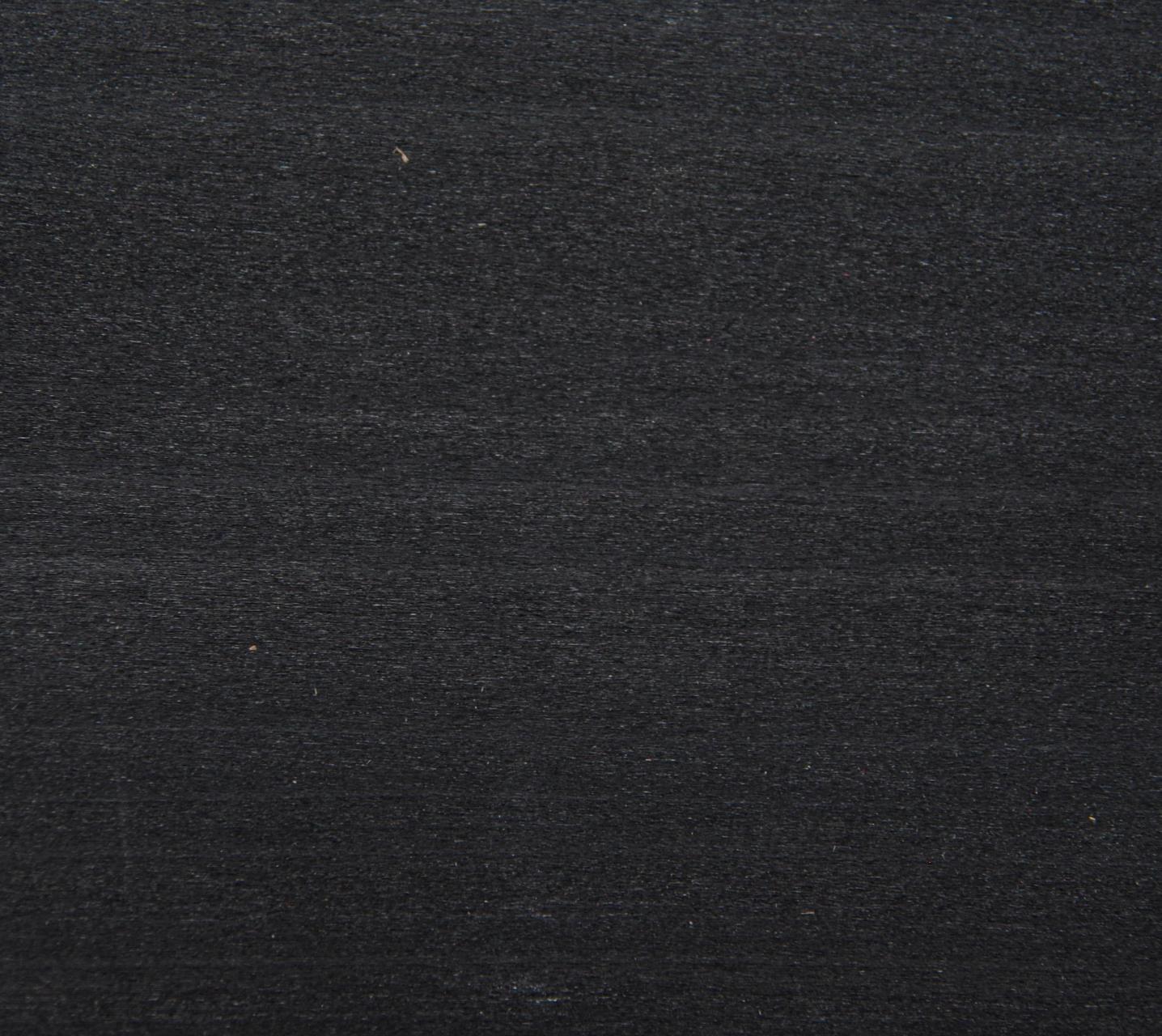 Tulipier, schwarz gefärbtes -Furnier (0,6mm) - 0,21m² (28Stk. x 9cm x 8,5cm)