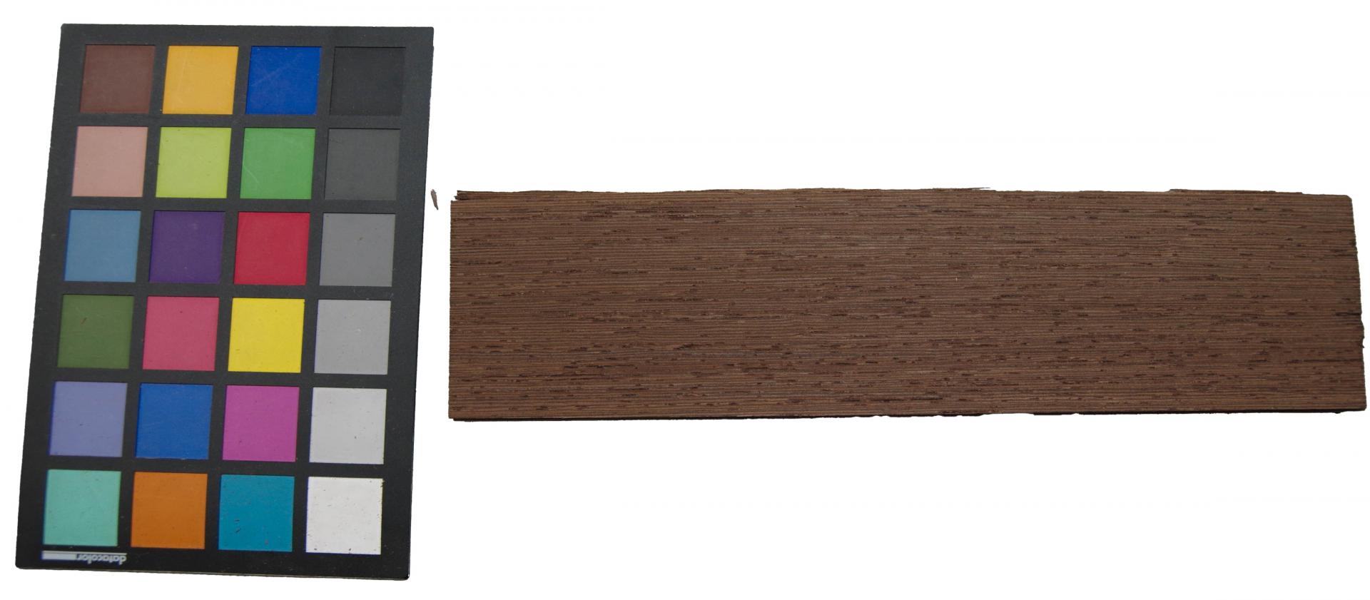 Wenge -Furnier (1,4mm) - 0,22m² (10Stk. x 30cm x 7,5cm)