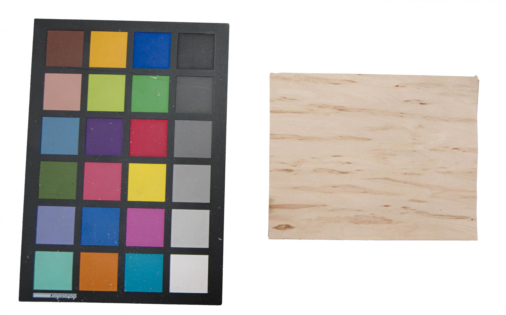 Birke Maser -Furnier (0,6mm) - 0,09m² (6Stk. x 14cm x 11cm)