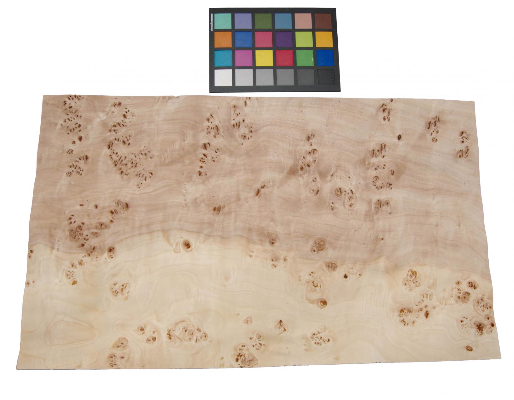 Mapa Burl, - veneer (0,6mm) - 5,44m² (24pcs. x 63cm x 36cm)
