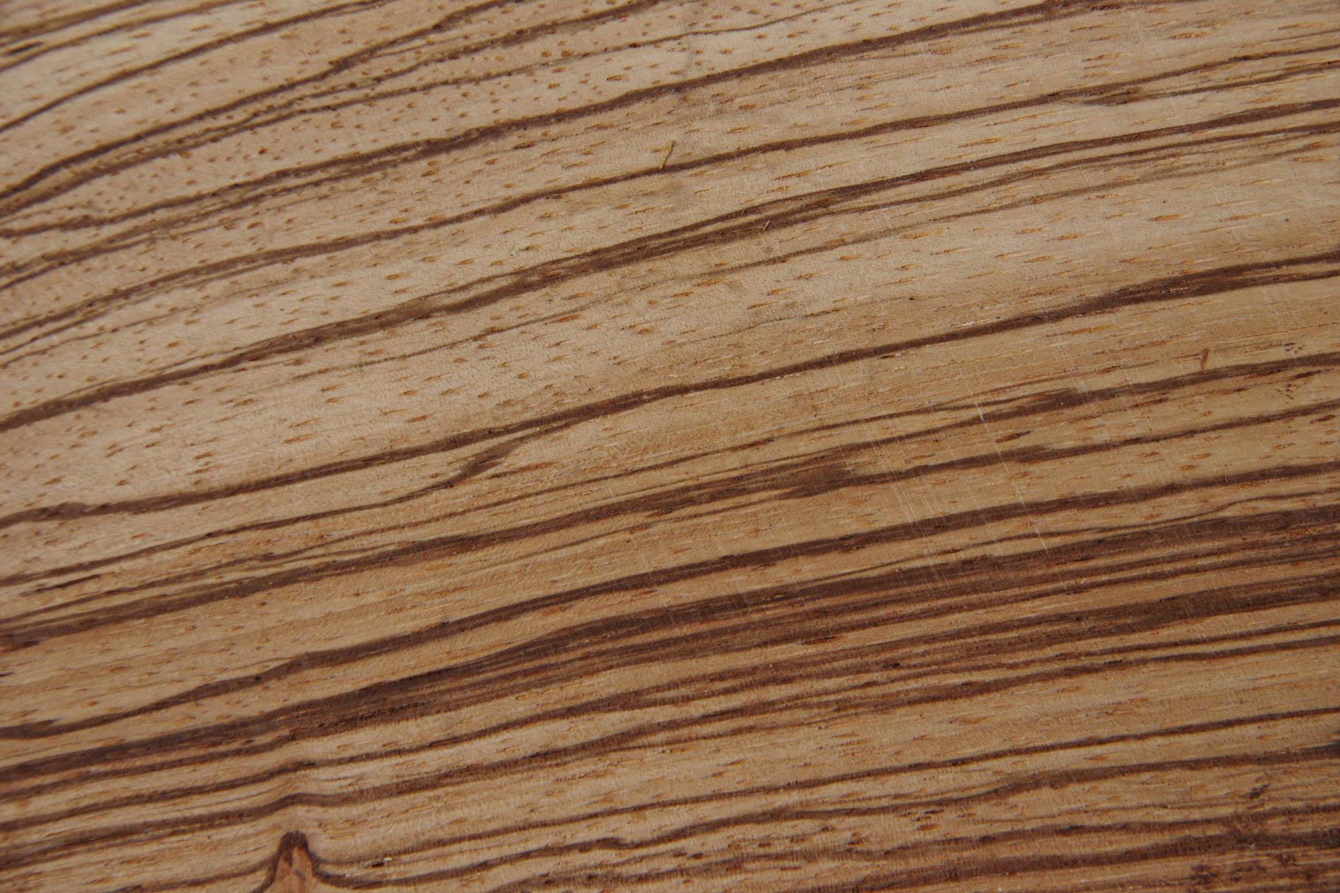 Zebrano- Schnittholz- (0,00042m³, 1Stk. x 10cm x 14cm x 3cm)