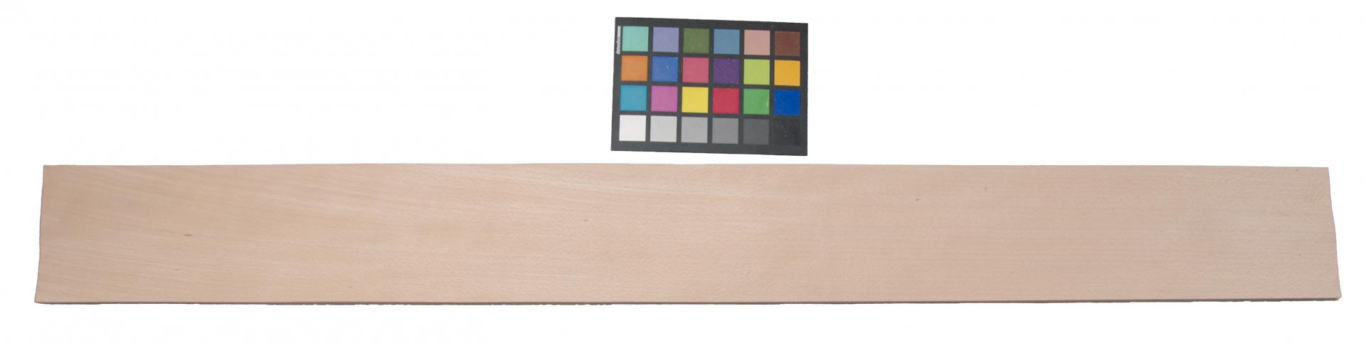 Beech, - veneer (0,6mm) - 3,69m² (22pcs. x 129cm x 13cm)