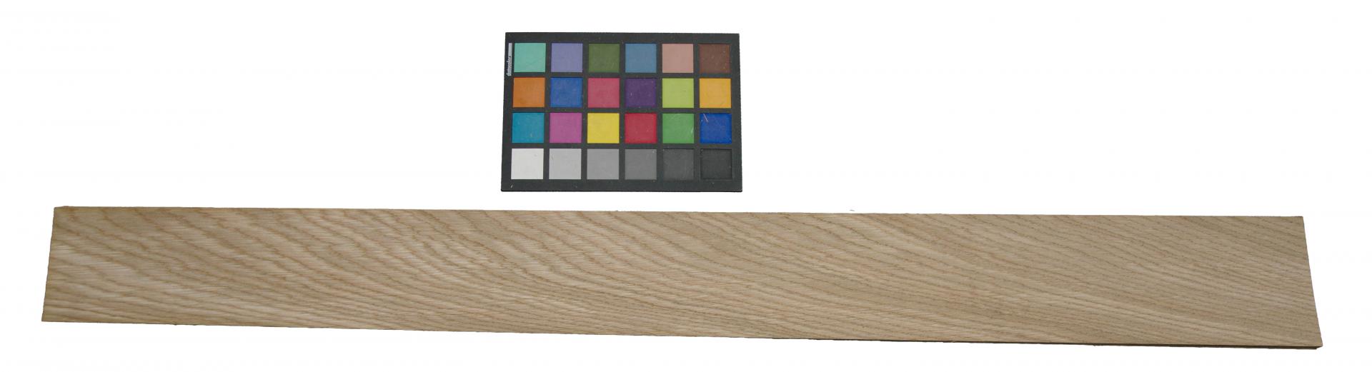 Eiche, europäische -Furnier (0,9mm) - 0,37m² (4Stk. x 103cm x 9cm)