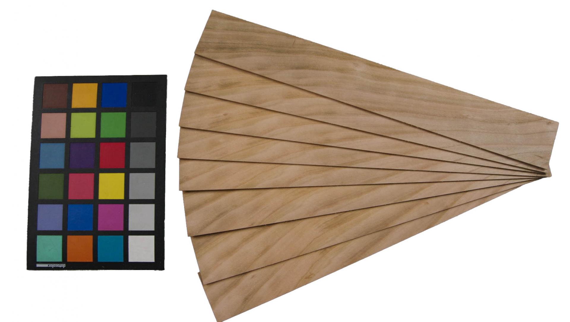 Kirschbaum, europäischer -Furnier (2,4mm) - 0,14m² (8Stk. x 36cm x 5cm)