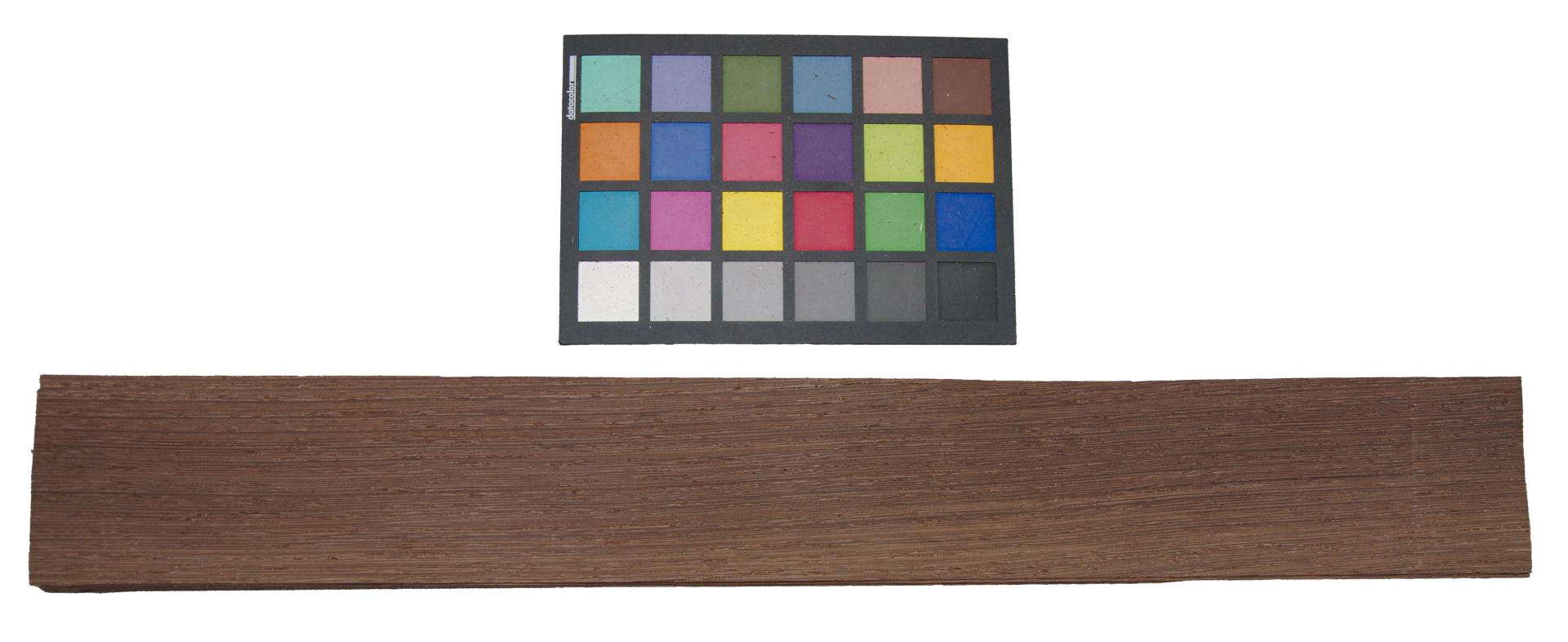 Wenge -Furnier (0,6mm) - 0,54m² (10Stk. x 63cm x 8,5cm)