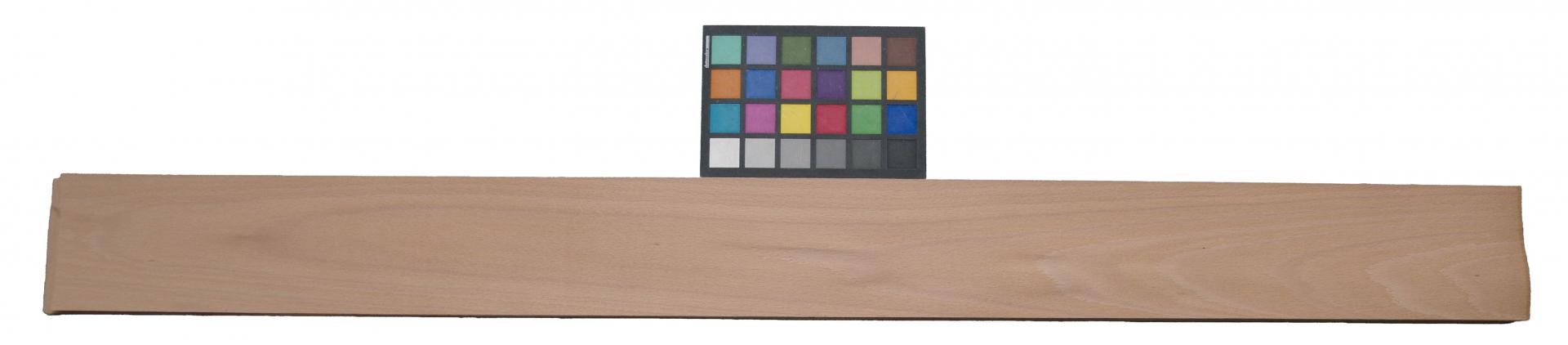 Beech, - veneer (0,6mm) - 3,68m² (26pcs. x 123cm x 11,5cm)