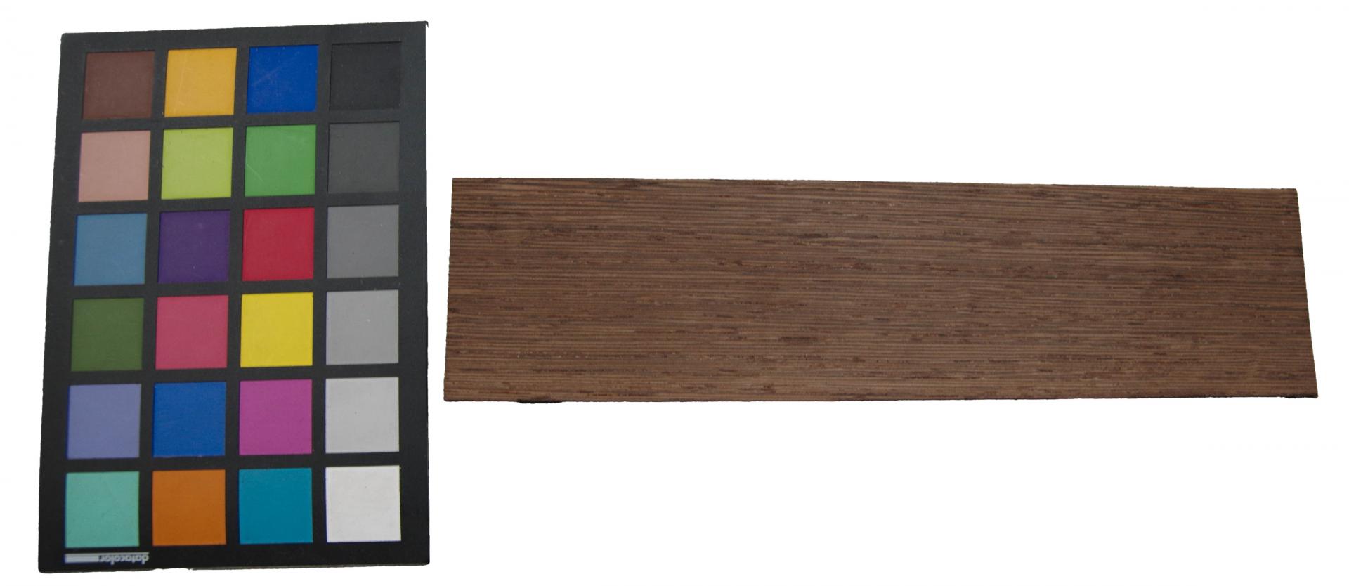 Wenge -Furnier (1,4mm) - 0,27m² (12Stk. x 30cm x 7,5cm)