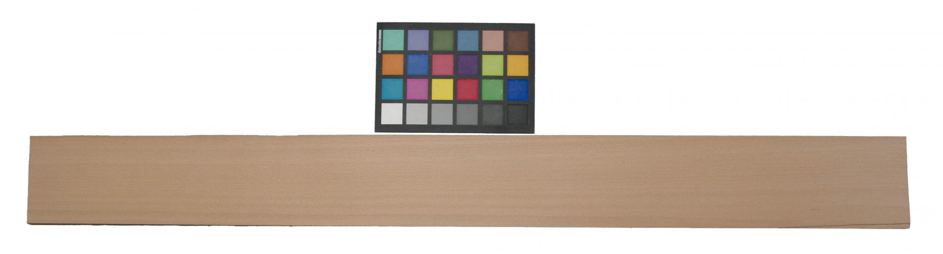 Beech, - veneer (0,6mm) - 2,85m² (24pcs. x 108cm x 11cm)