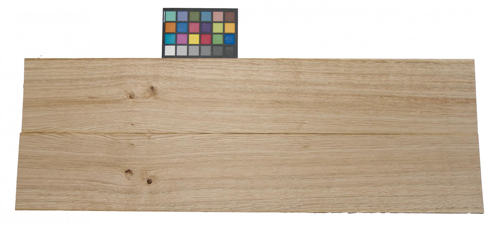 Eiche (Asteiche Wildeiche) -Furnier (2,2mm) - 1,56m² (8Stk. x 115cm x 17cm)