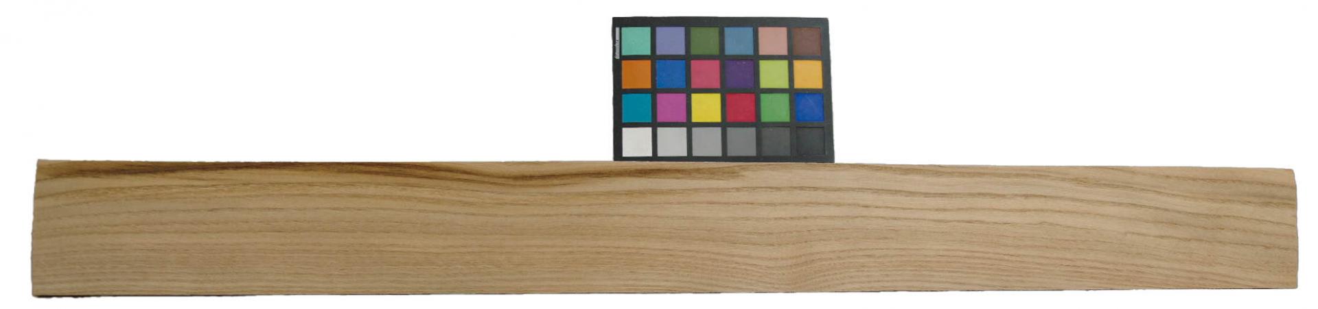Chestnut, - veneer (0,6mm) - 2,42m² (22pcs. x 110cm x 10cm)