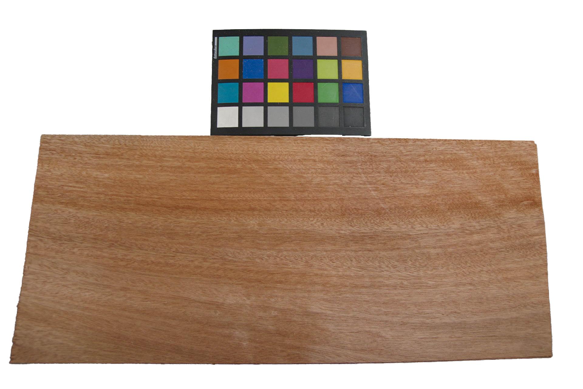 Gabon mahogany, okoumé, - veneer (0,6mm) - 4,64m² (32pcs. x 58cm x 25cm)