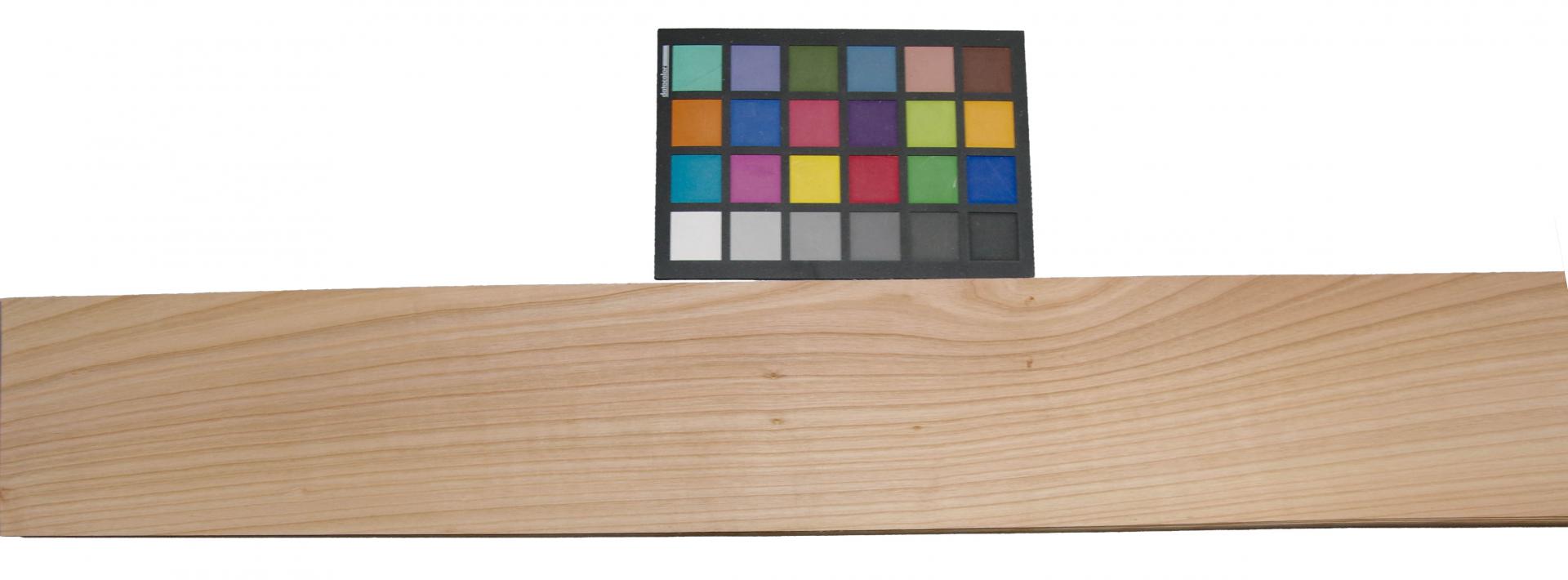 European Cherry, - veneer (0,9mm) - 1,7m² (16pcs. x 85cm x 12,5cm)