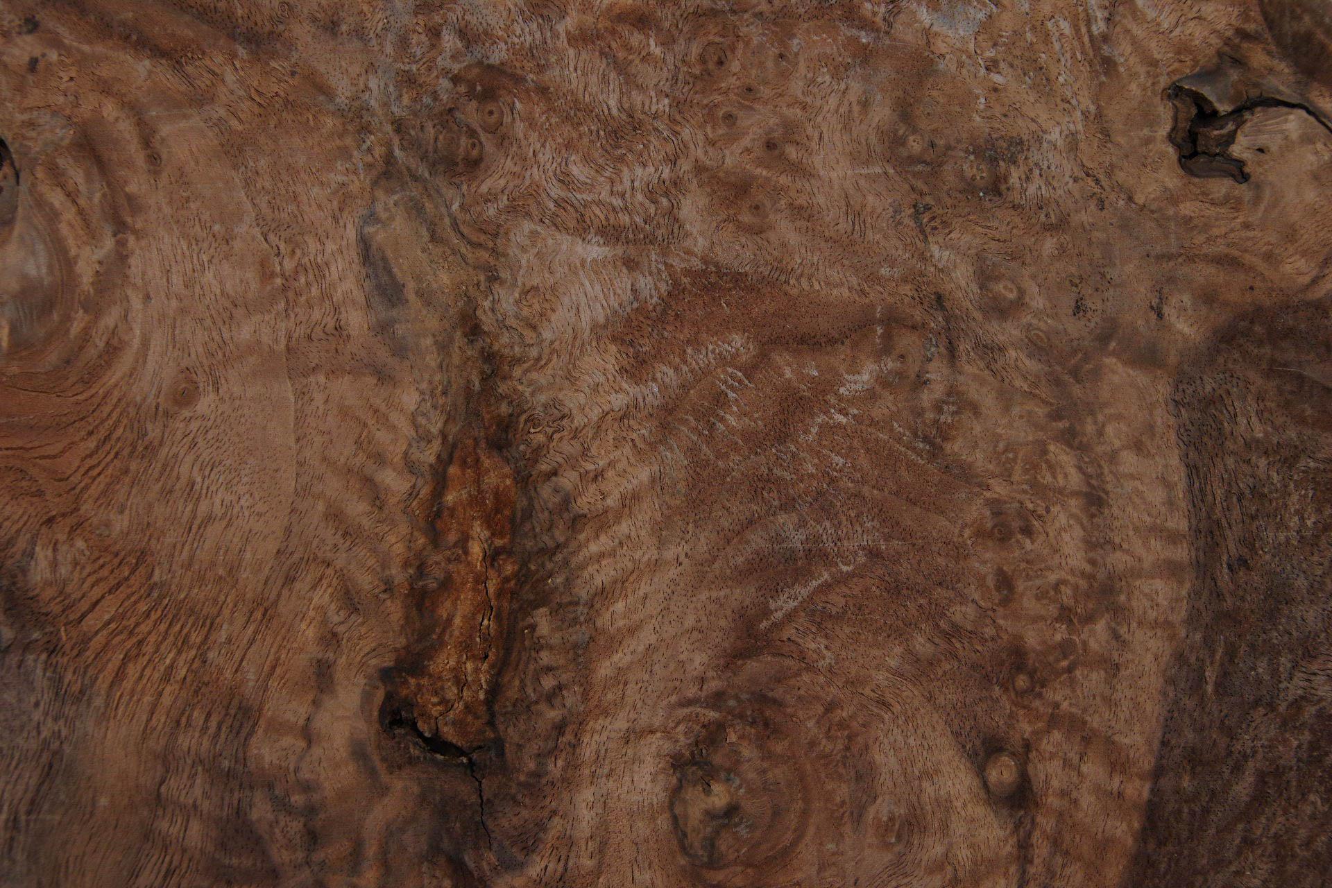 Nussbaum Maser -Furnier (1,8mm) - 0,31m² (8Stk. x 23cm x 17cm)