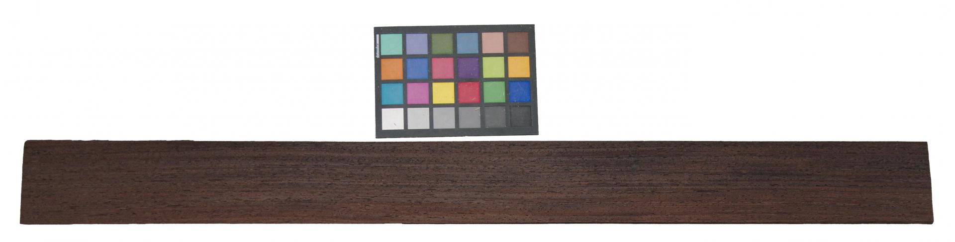 Wenge -Furnier (0,6mm) - 1,66m² (16Stk. x 109cm x 9,5cm)