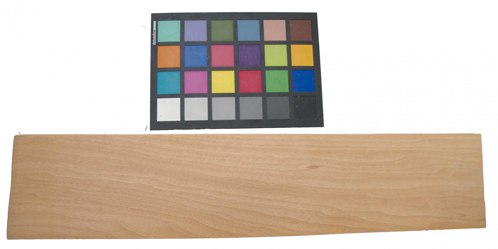 Anegre, - veneer (0,6mm) - 0,48m² (9pcs. x 53cm x 10cm)