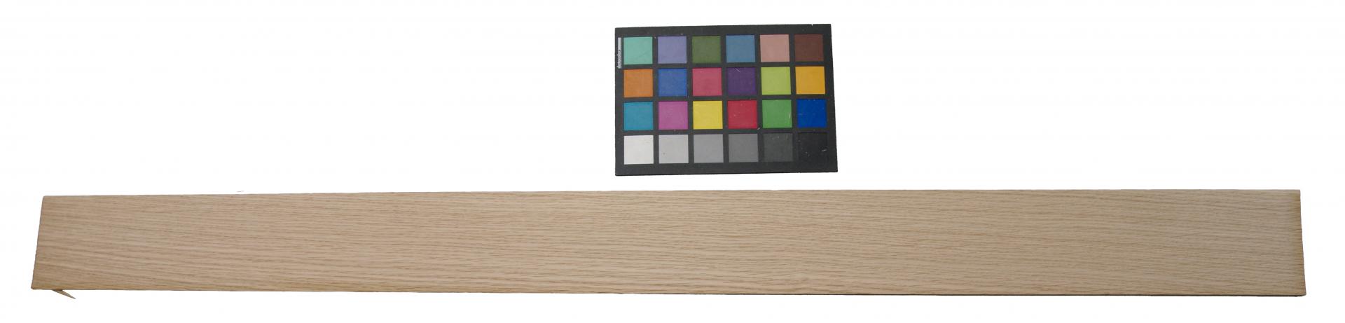 Eiche, europäische -Furnier (0,9mm) - 1,33m² (14Stk. x 112cm x 8,5cm)