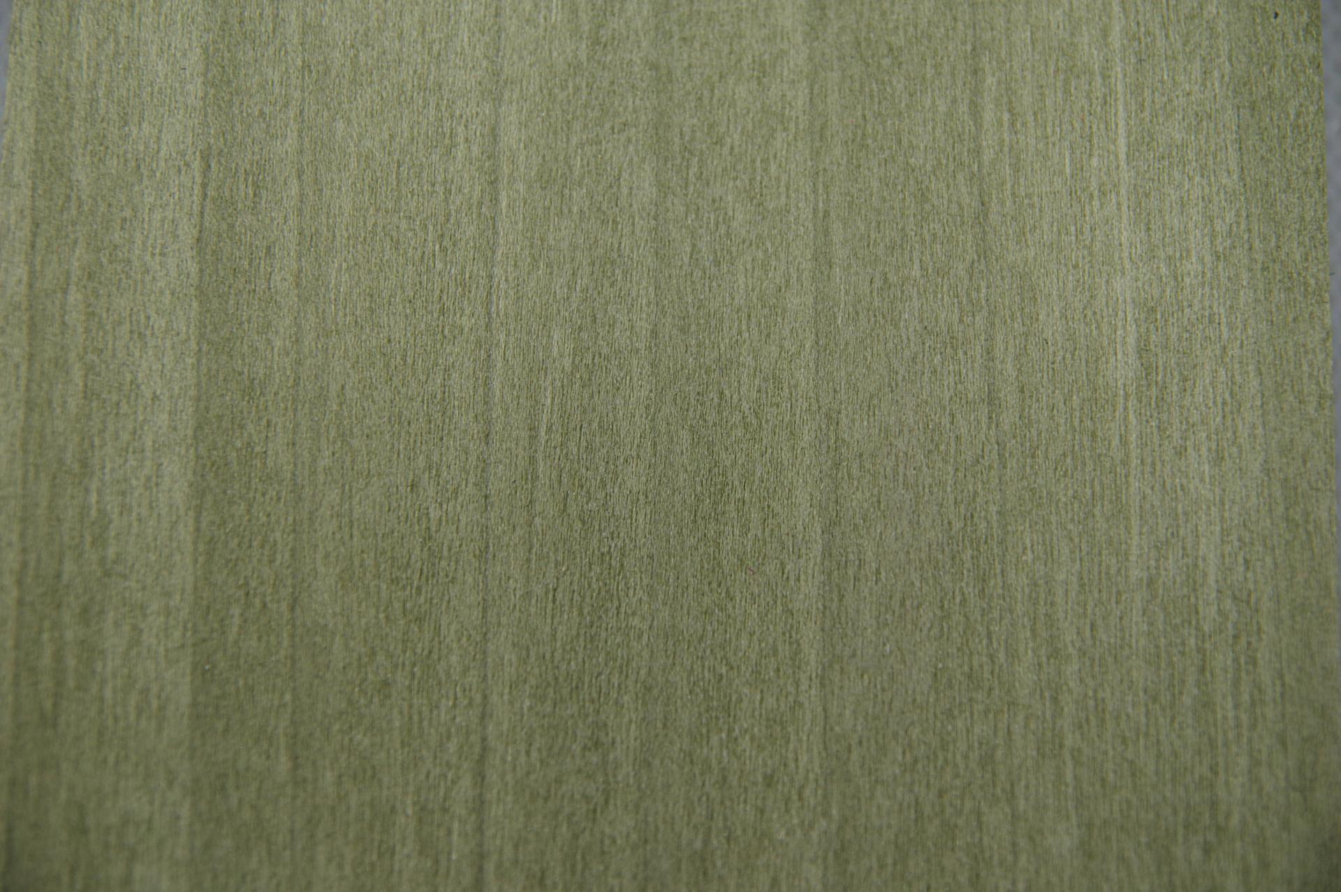 Tulipier, grün gefärbtes -Furnier (0,6mm) - 0,17m² (19Stk. x 8,5cm x 10,5cm)