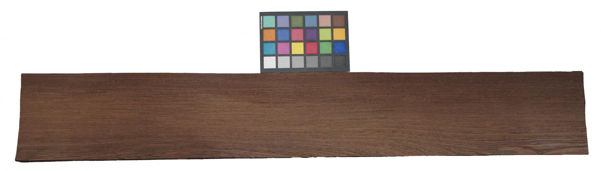Wenge -Furnier (0,6mm) - 1,99m² (9Stk. x 123cm x 18cm)