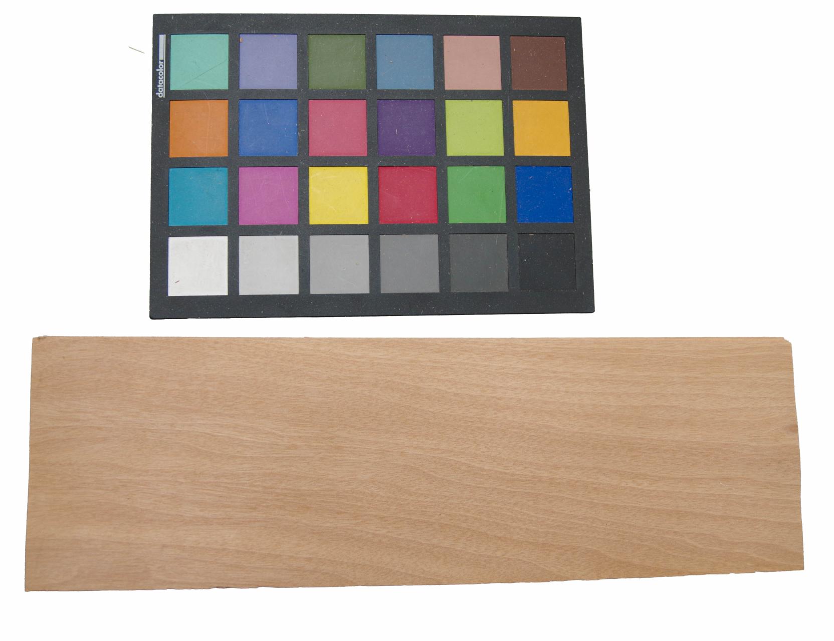 Anegre, - veneer (0,6mm) - 0,53m² (18pcs. x 33cm x 9cm)