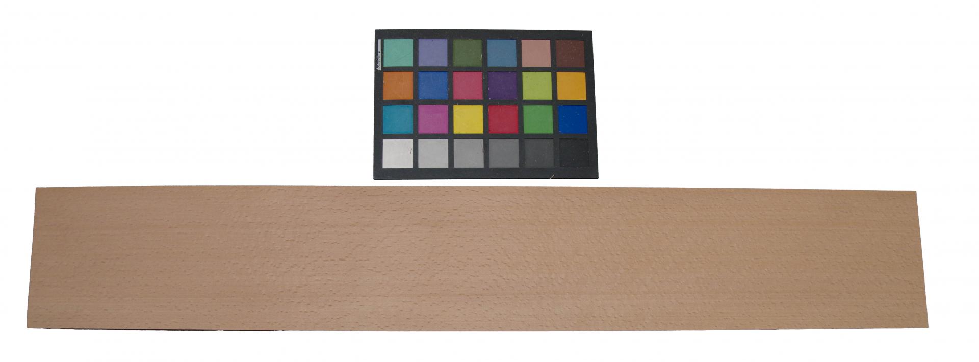 Beech, - veneer (0,6mm) - 2,13m² (24pcs. x 77cm x 11,5cm)