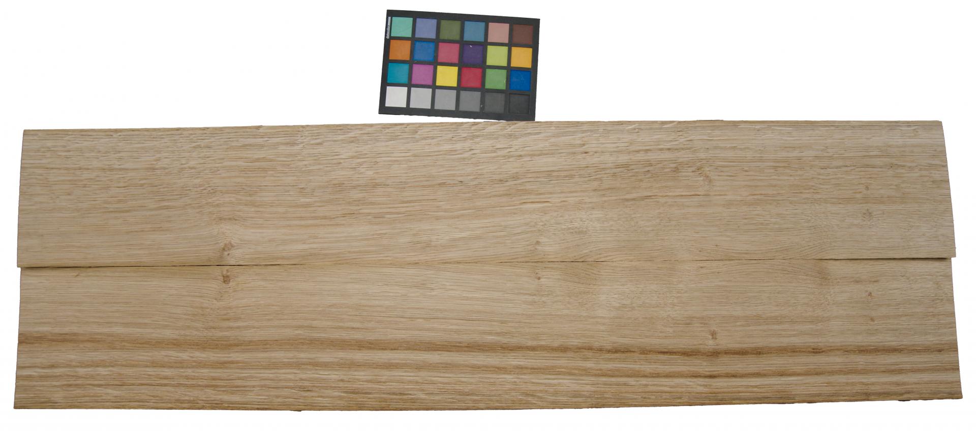 Eiche, europäische -Furnier (2,2mm) - 1,48m² (8Stk. x 116cm x 16cm)