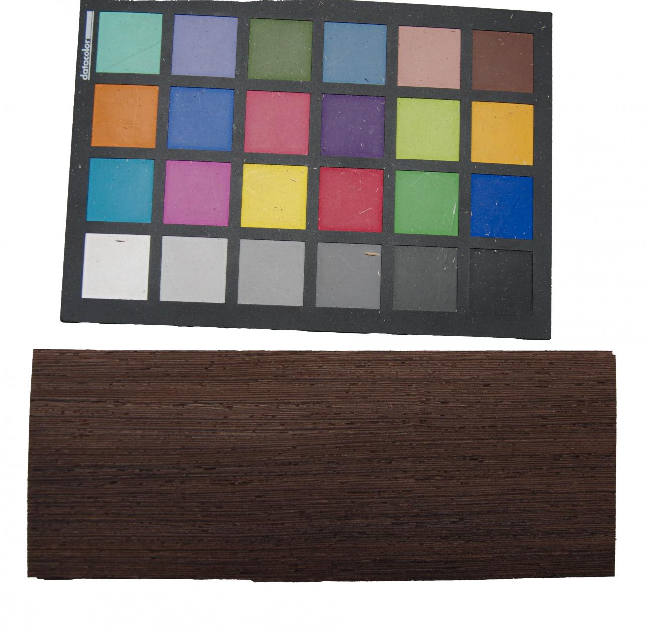 Wenge -Furnier (0,6mm) - 0,26m² (14Stk. x 22cm x 8,5cm)